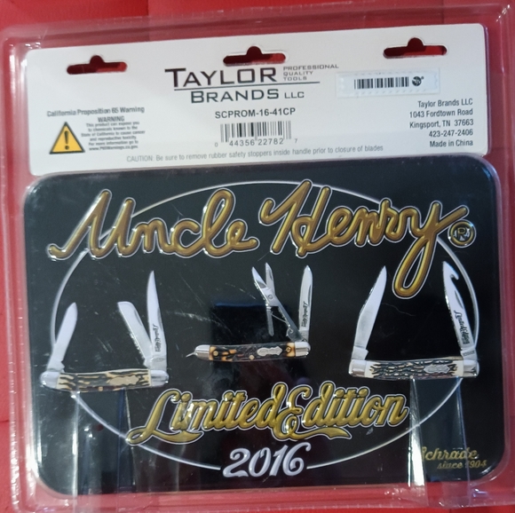 2016 Uncle Henry Limited Edition Gift Set. - Picture 2 of 3